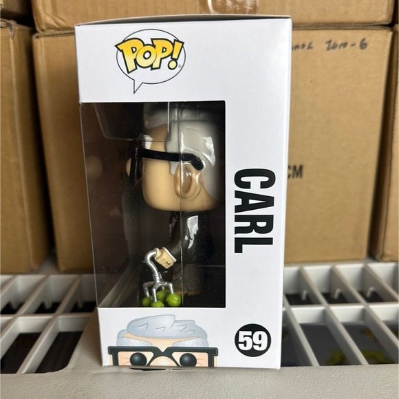 Funko Pop! Disney Pixar Up Carl Figure #59! - Picture 3 of 7